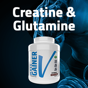 Fitwhey Mass Gainer with Whey Protein, Creatine Monohydrate & L-Glutamine | Enriched with Multivitamins & Minerals | 30 servings