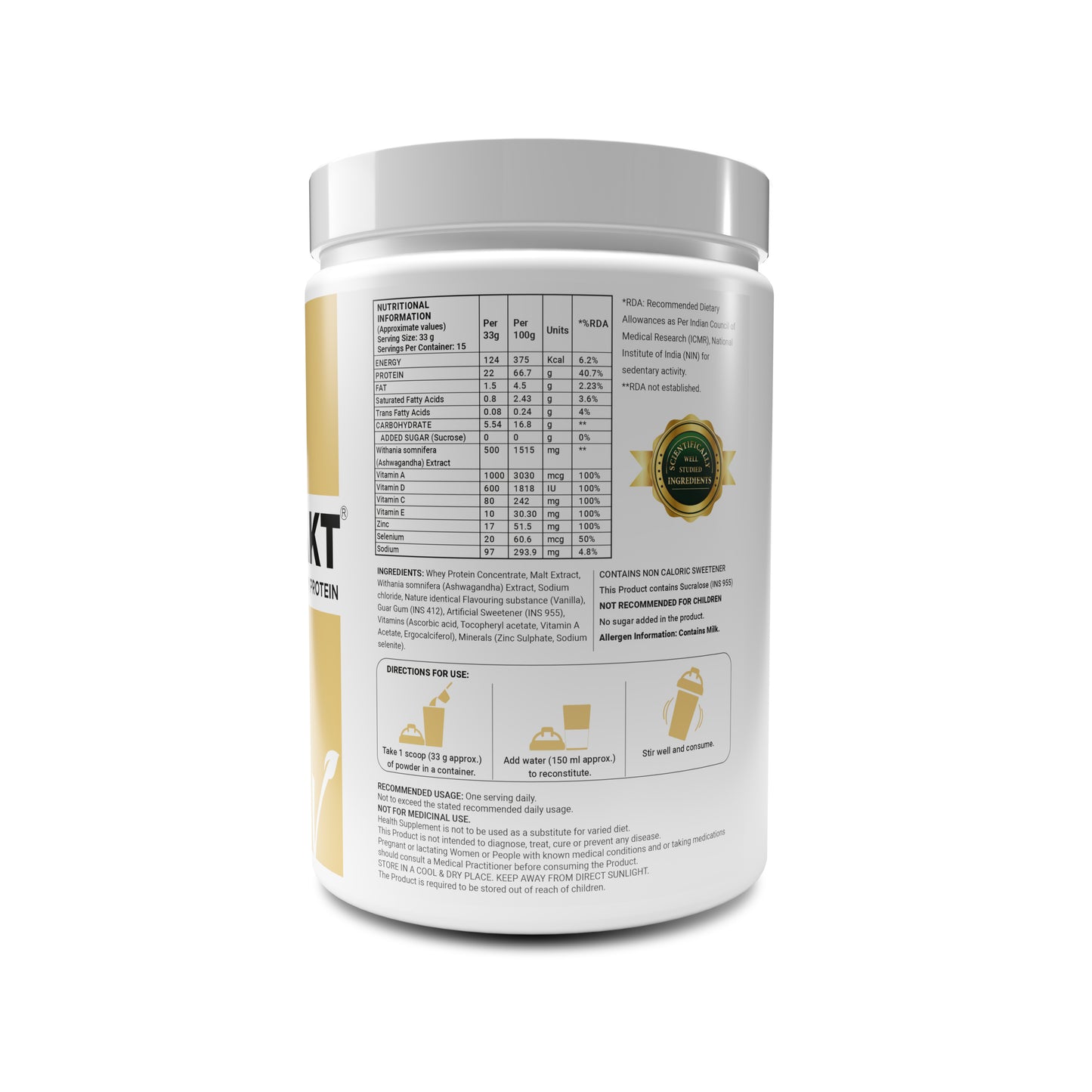 Imusakt Recovery Protein With Vitamins, Minerals For Faster Recovery And Strong immunity