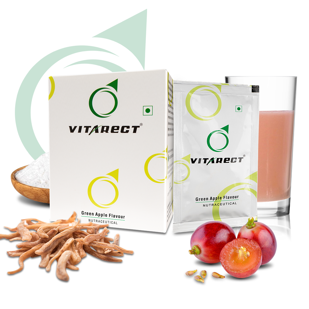 Vitarect to Boost Testosterone levels, Improves Stamina & Performance - Green Apple Flavor