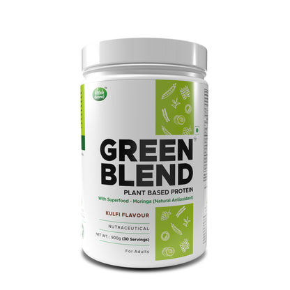 Green Blend Plant Based Protein With Multigreens And Natural Antioxidants For Weight Management